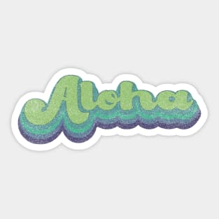 Aloha Sticker